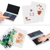 Ink Pad, 7 Colors Fingerprint Stamp Pad for Rubber Stamp