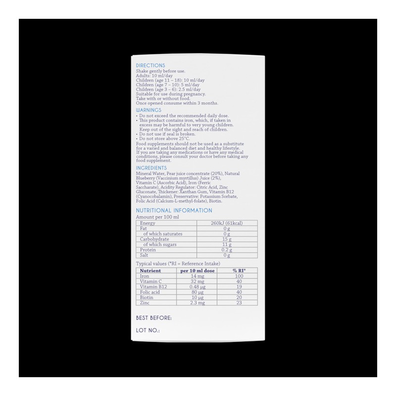 BlueIron Food Supplement 250ml
