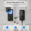 Smart Door Lock,Keyless Entry Door Lock for Front Door,Security Smart