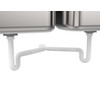 EASYDRAIN Double Kitchen Sink P-Trap | Expandable & Flexible 1-½"