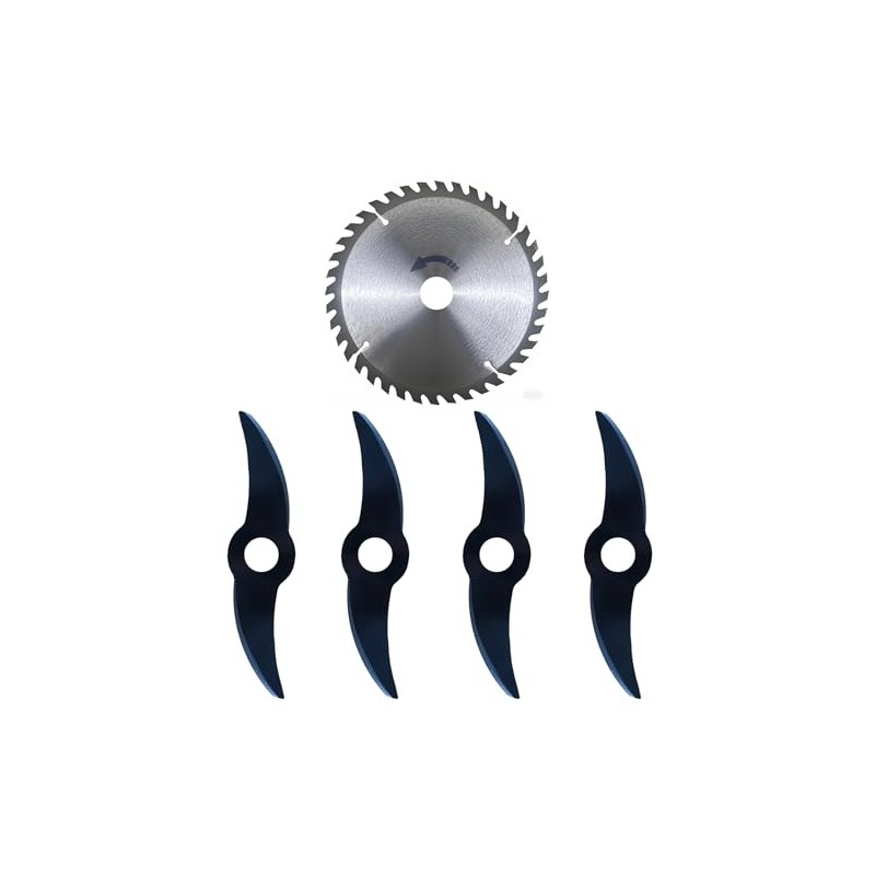 Ttottos Rechargeable Weed Wacker Blade Kit – Metal Cutting Blades