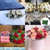 Lyellfe 2 Pieces Floral Foam Cage, Rectangular Flower Foam Holder,