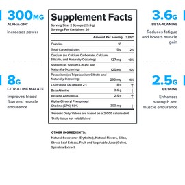 LEGION Pulse Pre Workout Supplement - All Natural Nitric Oxide Preworkout Drink to Boost Energy, Creatine Free, Naturally Sweetened, Beta Alanine, Citrulline, Alpha GPC (Caffeine Free Grape)