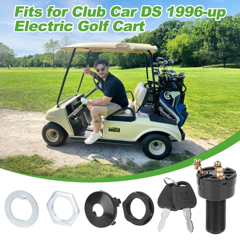 10L0L Golf Cart Starter Ignition Key Switch for Club Car