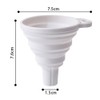 Set of 2 Funnel Foldable Funnel Silica Gel Funnel Telescopic
