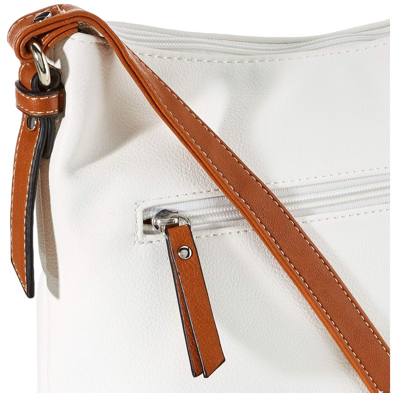 Tom Tailor Ellen Women's Shoulder Bag and Wallet - White