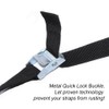 Ratchet Tie Down Straps, 2m x 25mm 4Pcs Adjustable Lashing
