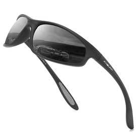 FAGUMA Polarized Sports Sunglasses For Men Cycling Driving Fishing 100% UV Protection