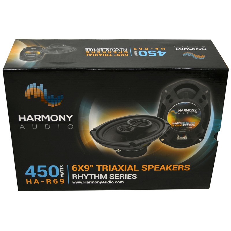 Harmony Audio HA-R69 Car Stereo Rhythm Series 6x9 Replacement 450W