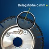 Professional Diamond Cutting Disc Chamfering Disc for KG Pipes, Diamond