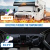 Komsepor RV Windshield Cover Compatible with Ford E450 Class C