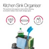 Metaltex Tidy-Tex Kitchen Sink Organiser, Grey, 24 x 13 x