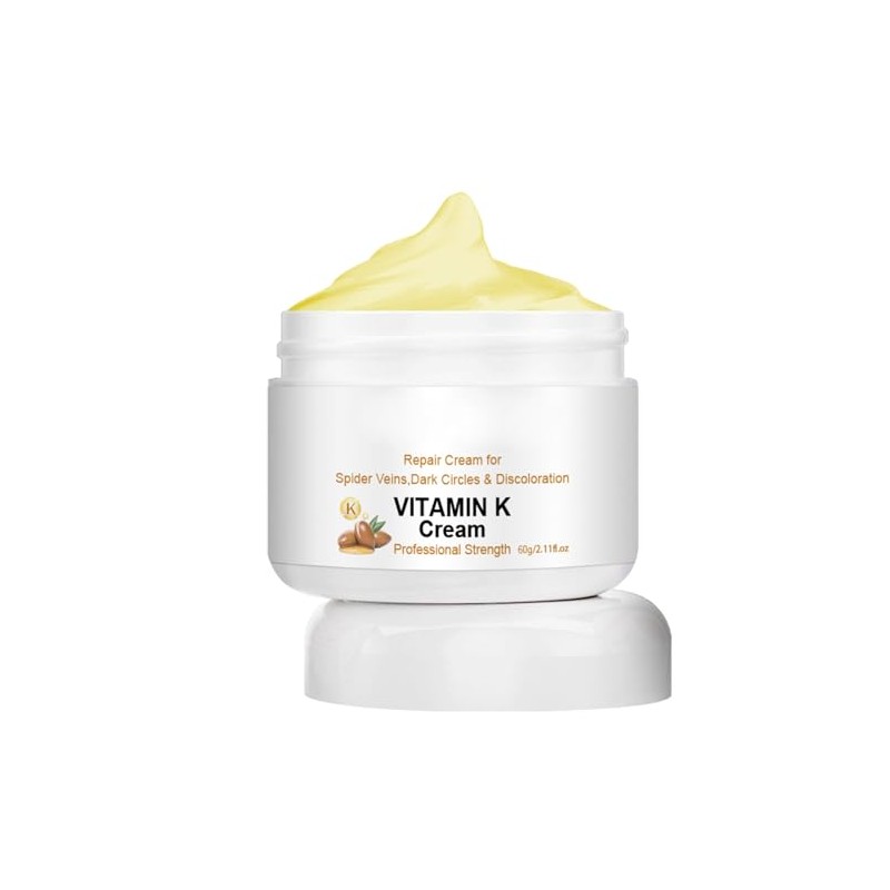 Crema para Venas Varicosas y Araas Vasculares, con Vitamina K,