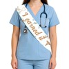 Nurse Graduation Sash, Earned It Sash Boho Flower Theme Earned