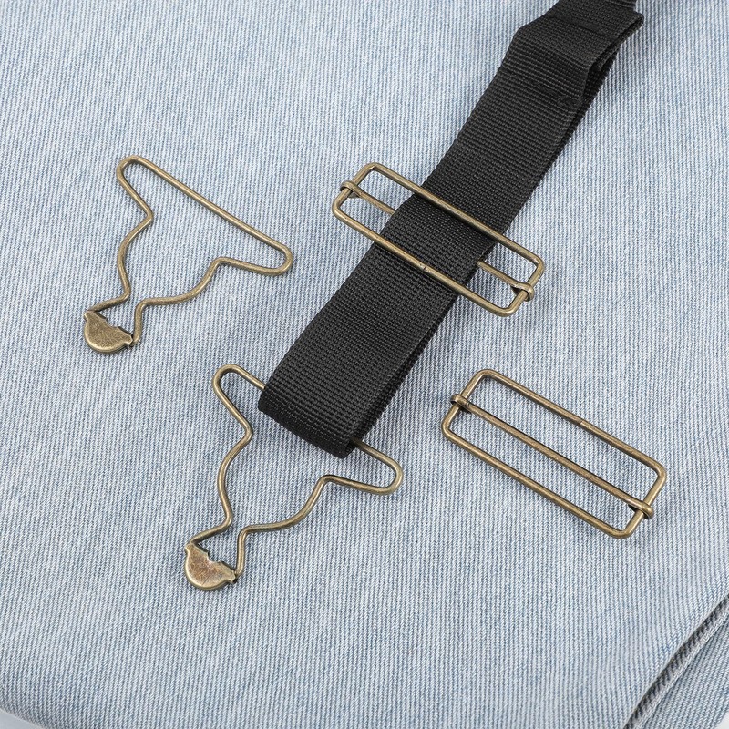 Lusofie 10 Pairs Overall Buckles Replacement 2 inch Inside Overall
