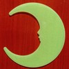Fokmuaex 52pcs Glow-in-The-Dark Stars and Moon Wall Stickers for Kids
