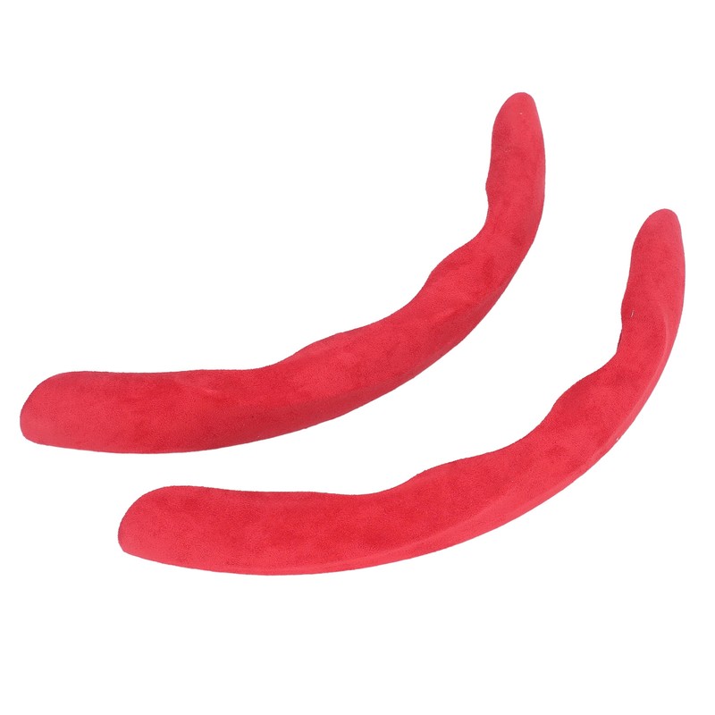 2PCs Car Steering Wheel Cover Segmented Protector Anti Skid Replacement