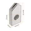 HARFINGTON 2Pcs Replacement Blades for Glass Bottle Cutter Tungsten Carbide