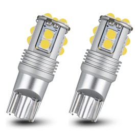 Hiace 200 Series/Regius Ace 200 Series Application/Compatible LED Position Sphere T10 Wedge 11 Row 3030SMD Custom Parts, 6000K White, Non-Polarity, DC 12V-24V Clearance Lamp, 2 Pieces