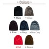 DAYCLOSET hat145 Women's Beanie Hat, Brushed Velour Cap, Cold Protection,