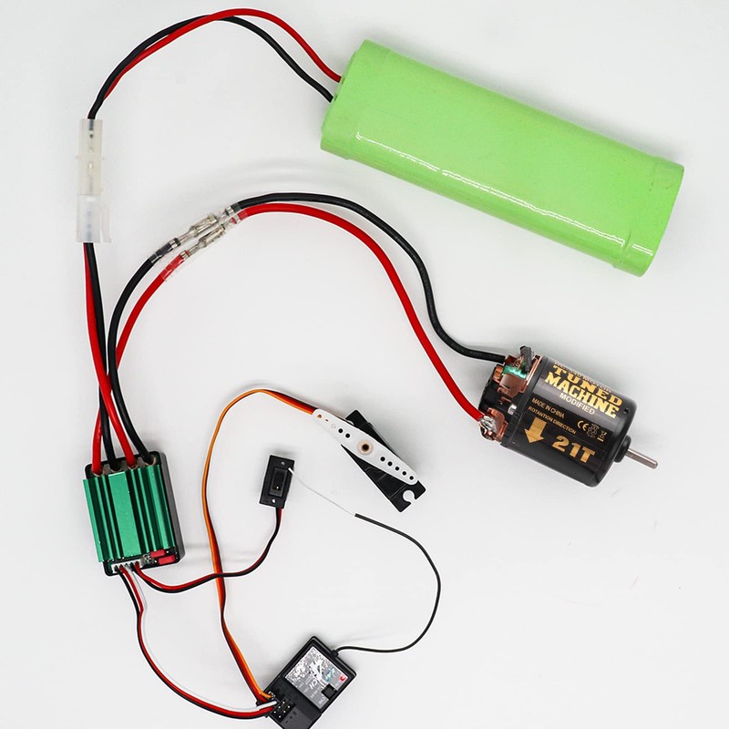 540 21T Brushed Motor 65A Waterproof Green Brush ESC Precise