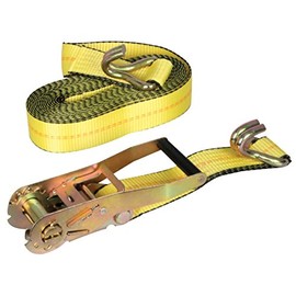 2” x 27” Ratcheting Tie Down with Double J-Hooks