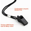 Seakii 24 Pack 120dB Loud Referee Whistles with Lanyards –