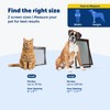 PetSafe Dog Door for Screen Door Size Large for Dogs
