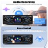Single Din Car Stereo Marine Radio Bluetooth Multimedia Car Audio