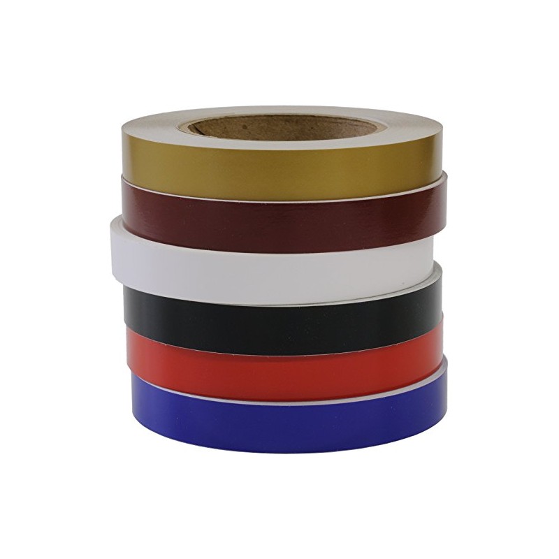 Solid Stripe for Auto Truck Boat - 3mil Vinyl -