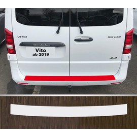 Compatible with Mercedes Vito from 2019 Paint Protection Film, Bumper Protection, Transparent
