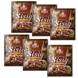 Mama Sita's Capampangan Sisig Mix Citrus-Pepper Spice Mix 1.4oz(40g) 6 Pack