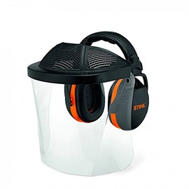 Stihl 0000 884 0565 Face Shield and Hearing Protector Short Plastic Pads Forehead Protection