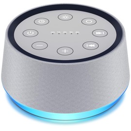 Brown Noise Sound Machine White Noise Machine with 30 Soothing Sounds for Sleep 12 Colors Night Light for Baby Adults Kids Sleep Machines 36 Volume Levels 5 Timers for Home Office Travel