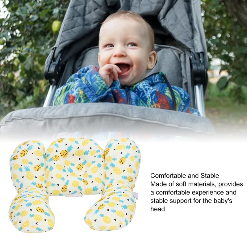Infant Head Neck Support Pillows Comfortable Stable Stroller Safety Pillow