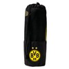 Borussia Dortmund Sports Towel with Pouch (One Size, Black), black
