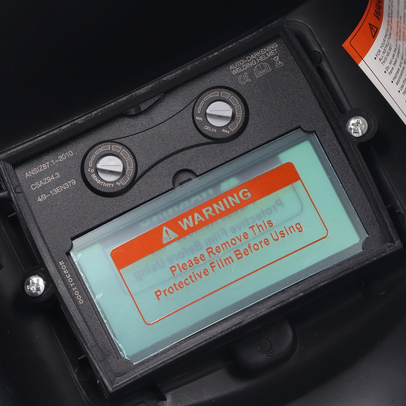 Auto Darkening Welding Helmet Waterproof UV Proof Head Protection Solar