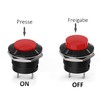 Clyxgs SPST Mini Push Button Switch AC250V / 3A AC125V