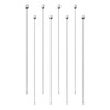 sourcing map Cocktail Toothpicks, 8Pcs 8.2 Inch Stainless Steel Extra