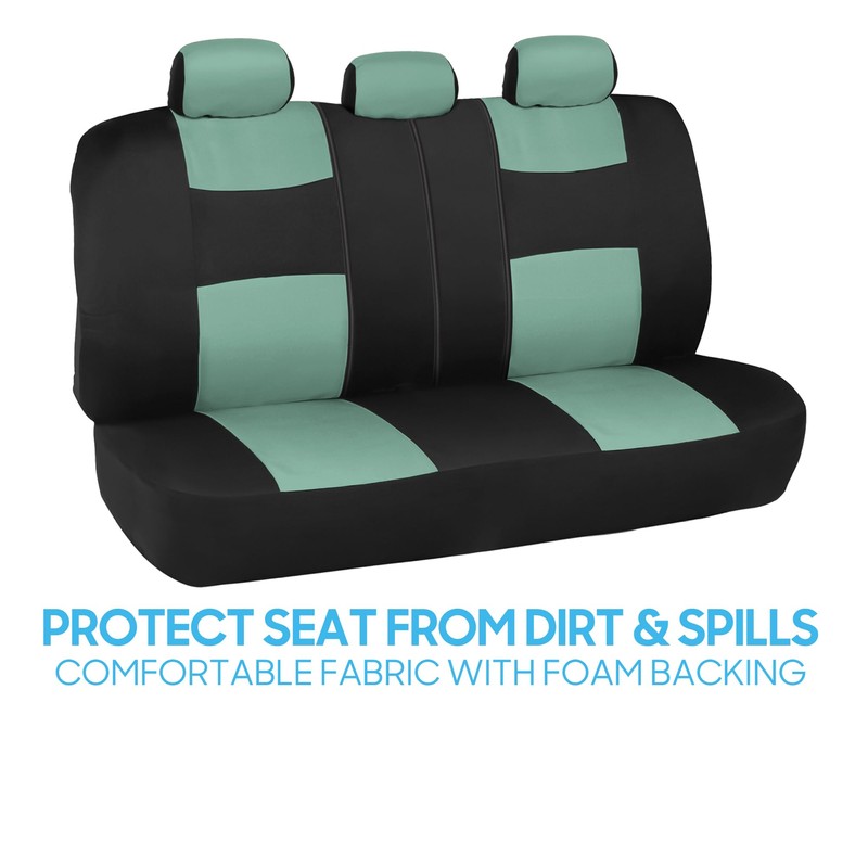 BDK PolyPro Car Seat Covers Full Set in Mint on