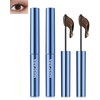 Mascara for Mature Older Women 60 Plus, 2 Pcs Brown