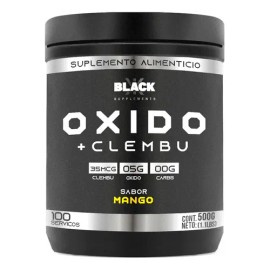 Black Supplements Oxido Nítrico  Clembu 500g Pre Entreno                                                                                              