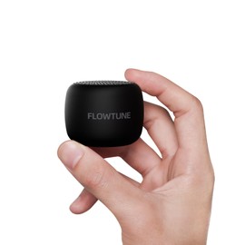 Sound Machine Flowtune White Noise Machine for Baby Adults, Mini Portable Sound Machine for Travel, 6H Timer, 18 Soothing Sleep Sounds Gift (Black)