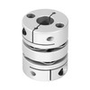 Flexible Shaft Coupling, D32 L40 Aluminum Flexible Diaphragm Motor Shaft
