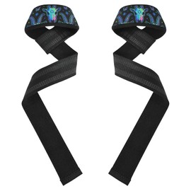 Correas de muñeca para levantamiento de pesas, de neón, degradado, 26 pulgadas, antideslizantes, accesorios de gimnasio para levantamiento de pesas, culturismo, levantamiento de pesas y peso muerto