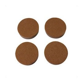 ITEC KFPD-64 Felt Pads Approx. 2.5 inches (64 mm) Round x 0.6 inches (16 mm), Pack of 4 (00869901-001)