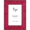 Tizo 4" X 6" Red Smokey Wooden Frame, Made in
