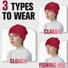 Beanie Cotton Soft and Skin Friendly Unisex Beanie Hat Beanies