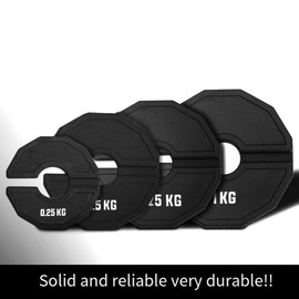 Comphic Gym Micro Plates Dumbbell Fractional Weight Plate Rubber Fractional Weights Add-On Change 0.5 kg