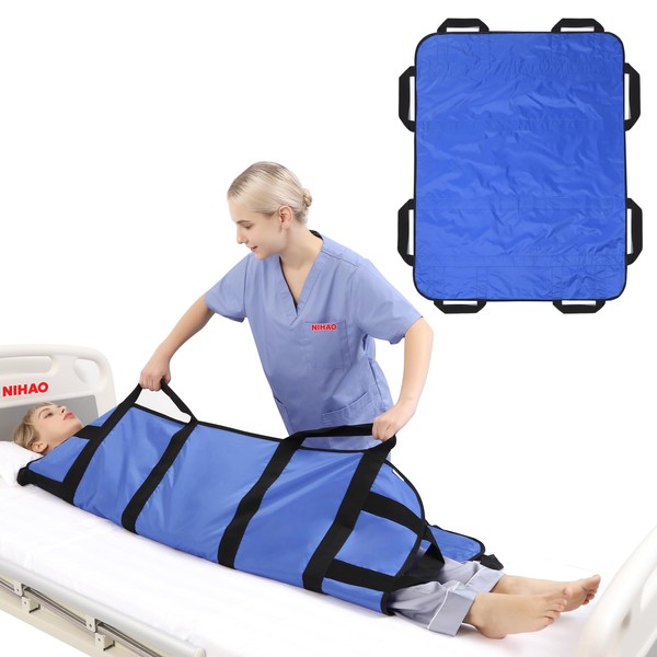 NIHAO Multipurpose Positioning Bed Pad with Reinforced Handles 48" x